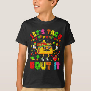 Camiseta Vamos falar taco sobre cinco de maio chapéu sombre