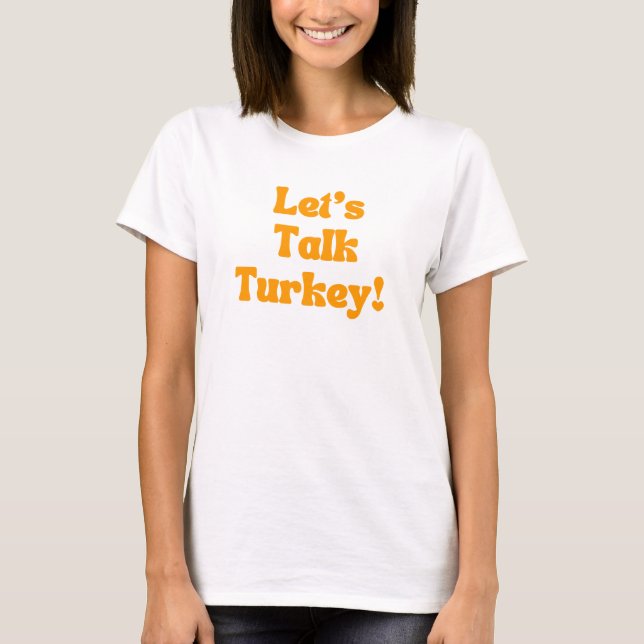 Camiseta Vamos Fale Com A Turquia! (Frente)