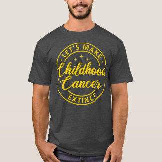 Camiseta Vamos Fará com que o Cancer da infância seja extin