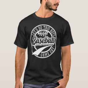 Camiseta Vamos Faz Este Rapaz Baseball - Letra Mãe 4