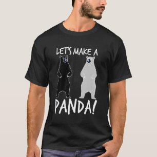Camiseta Vamos Faz Uma Panda Com Ursos De Amor