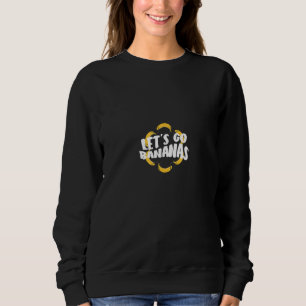 Camiseta Vamos Fazer Bananas  Meninos Meninas Crianças Danç