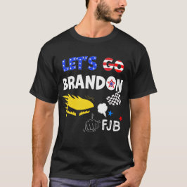 CAMISETA VAMOS FAZER BRANDON COM TRUMP