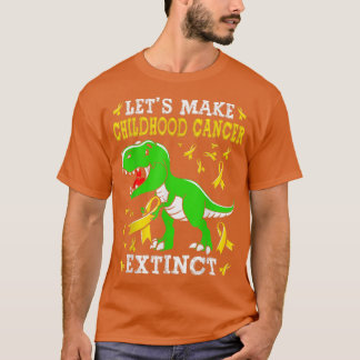 Camiseta Vamos Fazer Com Que O Dinossauro Trex G Seja Extin