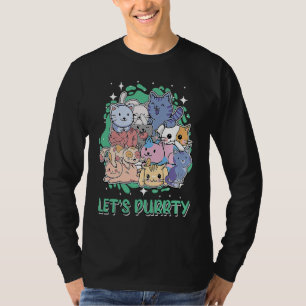 Camiseta Vamos Fazer Festa de Gato Kit de Festa Gatinho Mãe