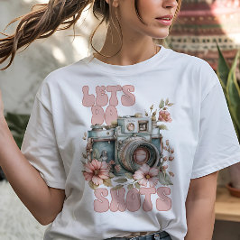 Camiseta Vamos Fazer Fotos Fotografia