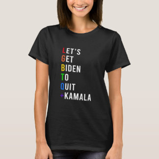 Camiseta Vamos Fazer O Biden Sair De Kamala Lgbtq