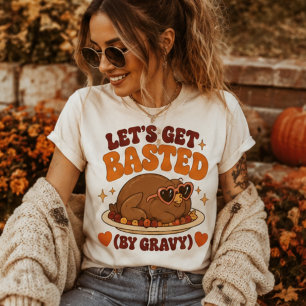 Camiseta Vamos Fazer um Churrasco, Dia de Ação de Graças En