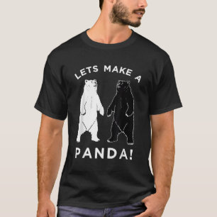 Camiseta Vamos Fazer Um Urso De Panda