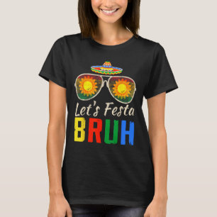 Camiseta Vamos Festejar Compadre Cinco De Mayo Cacto Mexica