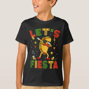 Camiseta Vamos Festejar Tacos Dabbing Cinco De Mayo Mexican
