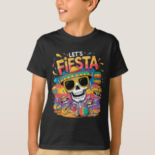 Camiseta Vamos fiar festa mexicana 5 de maio engraçado cinc