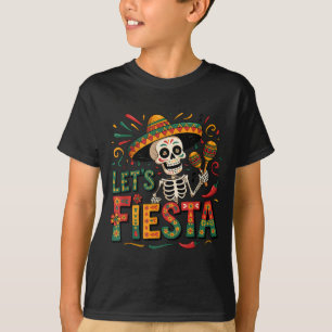 Camiseta Vamos fiar festa mexicana 5 de maio engraçado cinc