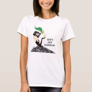 Camiseta Vamos fica amaldiçoado, garotas de Natal