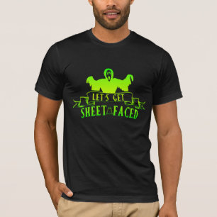 Camiseta Vamos fica com folha de papel verde virada para o 
