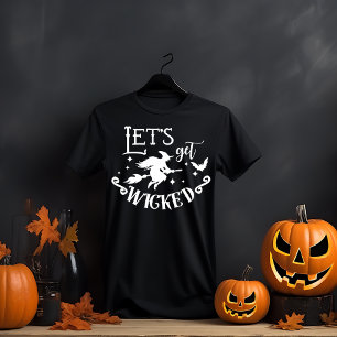 Camiseta Vamos fica no Dia das Bruxas