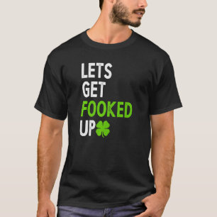 Camiseta Vamos Ficar Animados Com O Bebendo Irlandês