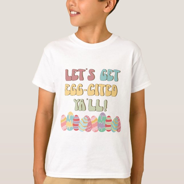 Camiseta Vamos Ficar Ansiosos Pessoal - Páscoa (Frente)