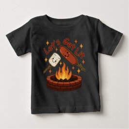 Camiseta Vamos Ficar Bêbados Fogueira – Marshmallow e Cacho