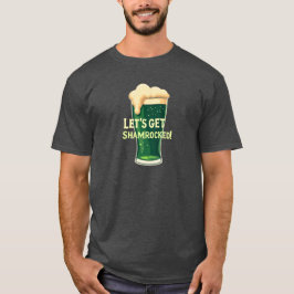 Camiseta Vamos Ficar Envergonhados Design irlandês Engraçad