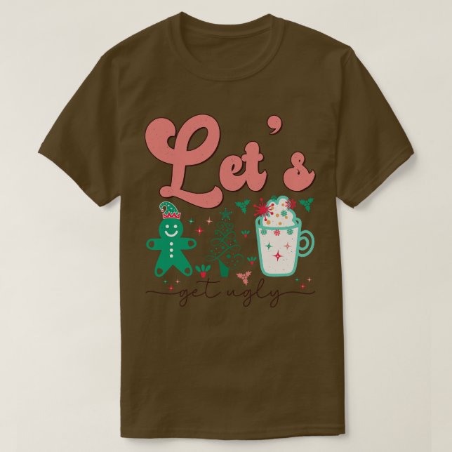 Camiseta Vamos ficar feios (Frente do Design)