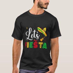 Camiseta Vamos Fiesta Cinco De Mayo Partido Mexicano Mulher