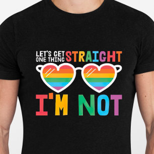 Camiseta Vamos ganha um Hetero que não sou orgulho LGBTQ