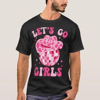 Camiseta Vamos Garotas Ocidentais Cowgirl Festa Disco Bach