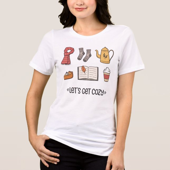 Camiseta Vamos Get Cozy (Frente)
