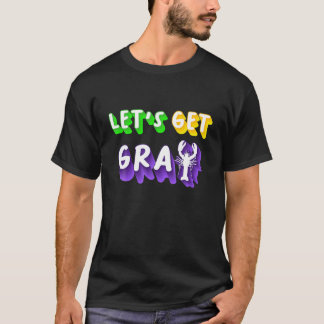 Camiseta Vamos Get Cray Mardi Gras
