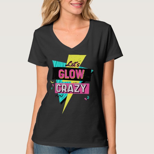 Camiseta Vamos Glow Crazy Music Party (Frente)