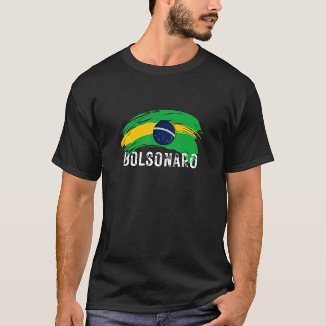 Camiseta Vamos Go Bolsonaro 2022 (Frente)