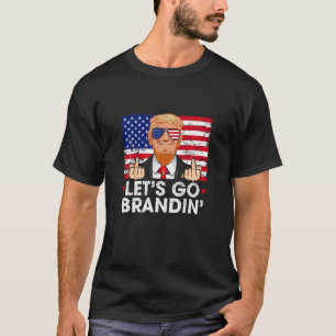 Camiseta Vamos Go Brandin Engraçado Anti Joe Biden Costume