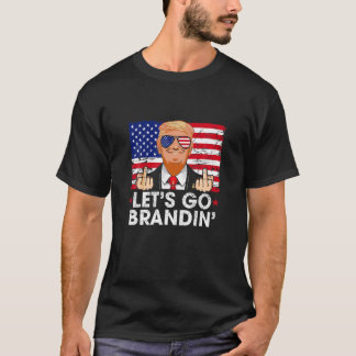 Camiseta Vamos Go Brandin Engraçado Anti Joe Biden Costume