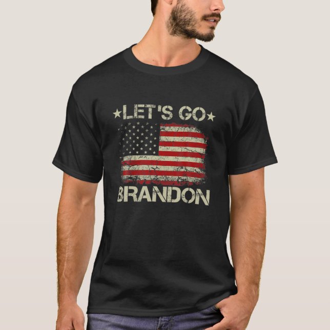 Camiseta Vamos Go Brandon Anti-Biden (Frente)