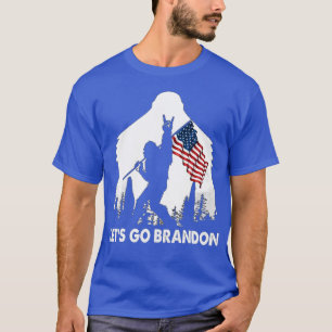 Camiseta Vamos Go Brandon Camping Bigfoot Rock E Roll US 