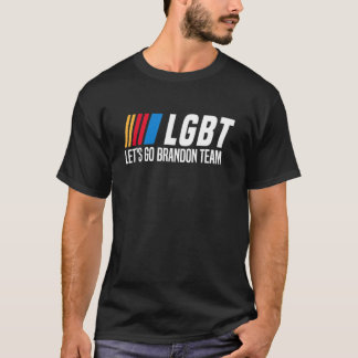 Camiseta Vamos Go Brandon LGBT Equipe Anti Biden Chants Vin