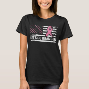 Camiseta Vamos Go Brandon Mês de consciência do câncer d