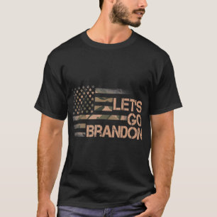 Camiseta Vamos Go Brandon Vamos Brandon Camouflage American