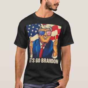 Camiseta Vamos Go Branson Brandon Trump Conservador Anti L