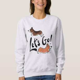 Camiseta "Vamos Go", Brincadeira Corgi, Motivação Motivada