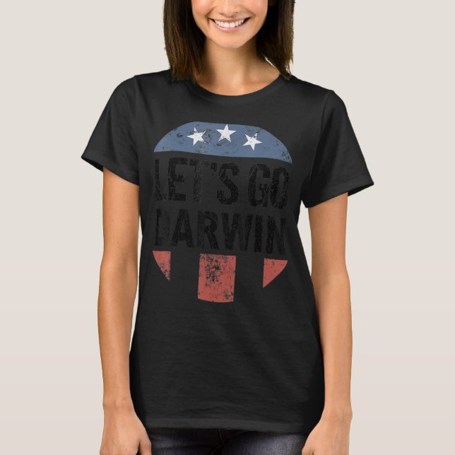 Camiseta Vamos Go Darwin Funny (Frente)