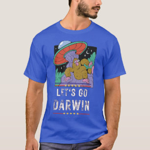 Camiseta Vamos Go Darwin USA Flag Vintage Fauci Ouchie Alie