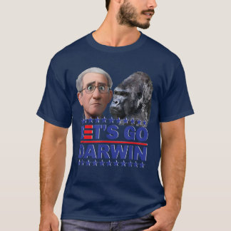 Camiseta Vamos Go Darwin USA Flag Vintage Fauci Ouchie Scie