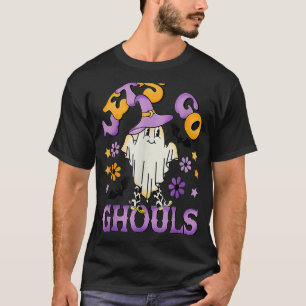 Camiseta Vamos Go Ghouls Groovy Halloween
