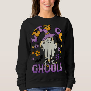 Camiseta Vamos Go Ghouls Groovy Halloween