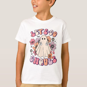 Camiseta Vamos Go Ghouls Retro Halloween Bychelorette Brida