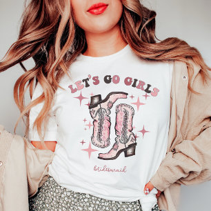 Camiseta Vamos Go Girls Festa de solteira Bridal Personaliz