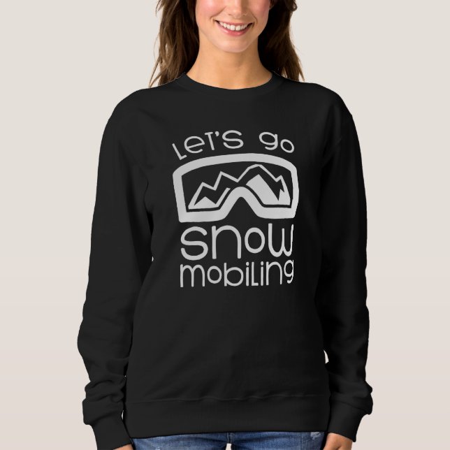 Camiseta Vamos Go Snowmobiling (Frente)
