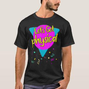 Camiseta Vamos Incrível Obter Gym de Workout Físico